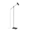 Z-Lite Calumet 1 Light Floor Lamp, Matte Black 814FL-MB - alternate 1